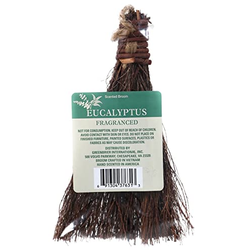 Eucalyptus Scented Mini Broom 6"