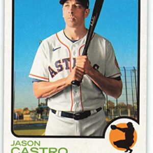 2022 Topps Heritage #424 Jason Castro High Number Short Print NM-MT SP Houston Astros Baseball