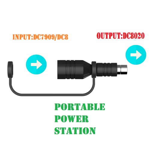 SolarEnz DC8MM to SAE Y Branch Parallel Adapter Solar Combiner Cable for Solar Panel Charge Solar Generator Explorer 160 240 500 1000 1500 2000 and GZ Yeti DC7909 Connector Portable Power Station