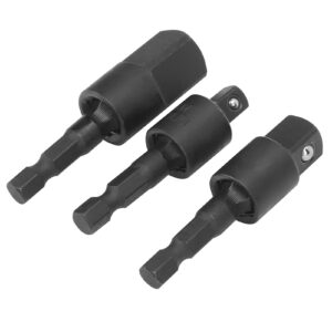 power drill adapter socket, impact adapter set hex drill adapter hex drill socket for most general home repairs for car dimension for diy