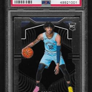 PSA 10 JA MORANT ROOKIE CARD PANINI PRIZM #249 GRADED PSA 10 GEM MINT NBA SUPERSTAR PLAYER