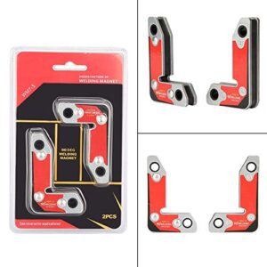 Inside/Outside Magnet Welding Clamp Welder Tool Accessories 30/60/90 Degree(Set of 2) Welding Magnet