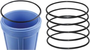 appliafit o-rings compatible with pentek 151122 for big blue water filters and more (6-pack)