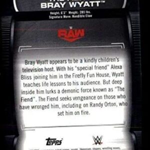 2021 Topps WWE Undisputed #6 The Fiend Bray Wyatt Wrestling Trading Card