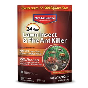 bioadvanced 24 hour lawn insect & fire ant killer, granules, 10 lb