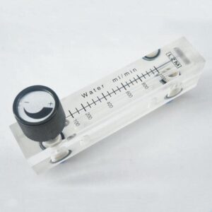 100-1000ml/min lzm-6t acrylic panel water liquid flowmeter rotameter with control valve push in fit 6mm tube