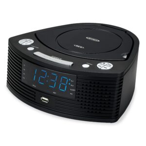 jensen® stereo compact disc player with am/fm digital dual alarm clock radio