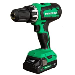 Metabo HPT 18V MultiVolt Hammer Drill and Impact Driver Combo Kit | Cordless | 2-2.0Ah Li-Ion Batteries w/Fuel Gauge | Lifetime Tool Warranty | KC18DFX