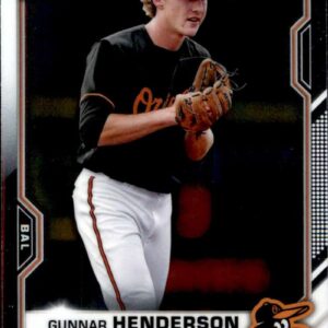 2021 Bowman Chrome Prospects #BCP-49 Gunnar Henderson Baltimore Orioles Baseball NM-MT