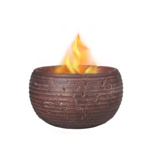 tabletop fire pit, mini fire pit, indoor fire pit tabletop, personal fireplace, tabletop fireplace, table top fire pit bowl use iso-isopropy