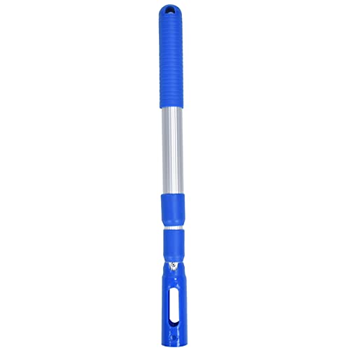 EBTOOLS Professional Anodized Aluminum Telescopic Swimming Pool Pole,Adjustable 3 Piece Expandable Step-Up,for Skimmer Nets, Vacuum Heads and Brushes, Strong Grip & Lock