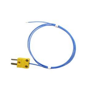tcelec tce-k01t-1000 k type bared head temperature sensor for type k related meter thermocouple sensor operating temperature range from -4℉ to 392℉