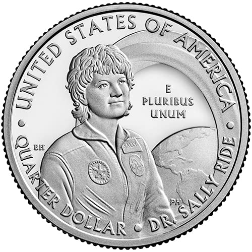 2022 S Silver Proof American Women Quarter Dr. Sally Ride Quarter Choice Uncirculated US Mint