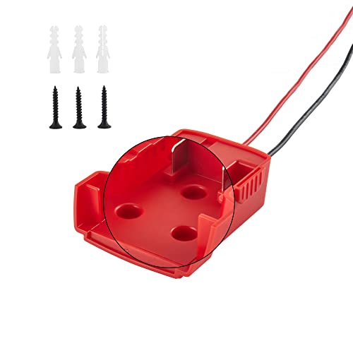 Power Wheels Adapter for Milwaukee M18 Battery Adaptor 18v Dock Power Connector for Milwaukee 18V Lithium Battery 12 Gauge Robotics