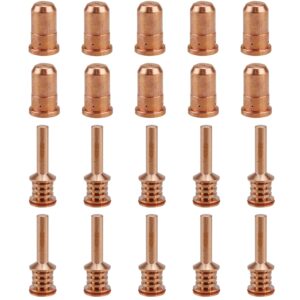 donwind 10pcs 420134 nozzles & 10pcs 420132 electrodes fit pmx 30 air