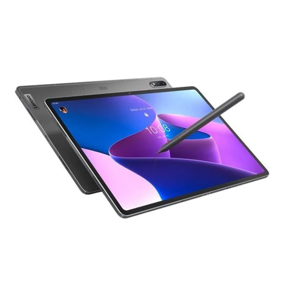 Lenovo Tab P12 Pro Tablet - 12.6" - Octa-core (Kryo 585 Single-core (1 Core) 3.20 GHz + Kryo 585 Triple-core (3 Core) 2.42 GHz + Kryo 585 Quad-core (4 Core) 1.80 GHz) - 8 GB RAM - Android 11 - Gray