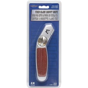 Marshalltown Carpet Knives, Zinc Material, Zinc Handle Material, with Large Knob, 9020