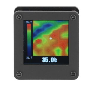 walfront amg8833 8x8 infrared thermal imager module with shell ir thermal imaging camera module 7m maximum sensing distance handheld array temperature measurement sensor
