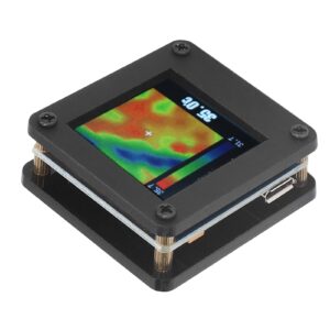 Walfront AMG8833 8x8 Infrared Thermal Imager Module with Shell IR Thermal Imaging Camera Module 7m Maximum Sensing Distance Handheld Array Temperature Measurement Sensor