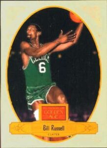2012 panini golden age #87 bill russell boston celtics multi-sport trading card in raw (nm or better) condition