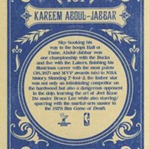 2012 Panini Golden Age #131 Kareem Abdul-Jabbar Milwaukee Bucks Multi-Sport Trading Card in Raw (NM or Better) Condition