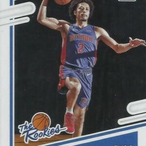 2021-22 Panini Donruss Cade Cunningham - THE ROOKIES - Detroit Pistons Rookie Basketball Card #1