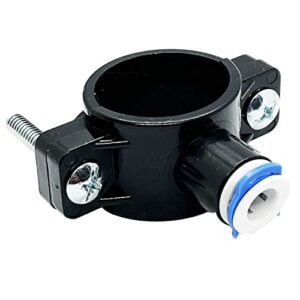 zigzagstorm drain saddle valve with 3/8 inch connector for under-sink reverse osmosis system water system made in taiwan