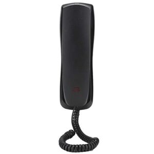 wall phone with cord, desktop wired landline telephone wall mount corded phone with push button for home, hotel, bathroom, living room, school and office