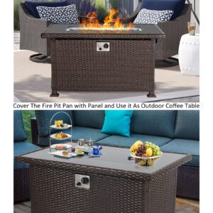 Propane Fire Pit Table for Indoor Outdoor