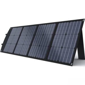 Togo POWER 120W 18V Portable Solar Panel for Jackery/ECOFLOW/BLUETTI/Anker Power Station, IP65 Waterproof Foldable Solar Panel with USB QC3.0 and USB-C for Phones Tablets, Camping, RV, Off Grid