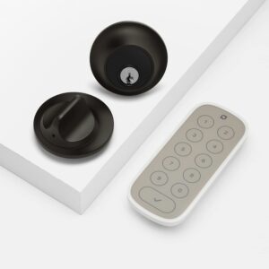 level lock smart lock -touch edition - matte black + level keypad