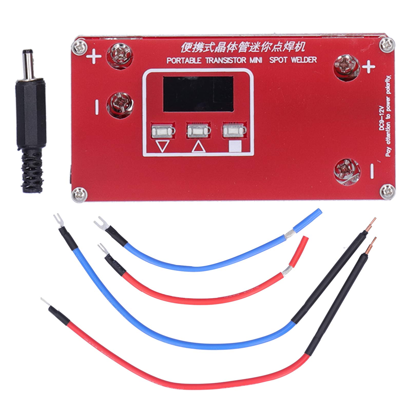 Spot Welder, Portable Transistor Spot Welder with LCD Screen DIY Mini Spot Welder Spot Welding Machine Equipment Handheld Welding Pen Kit for Battery