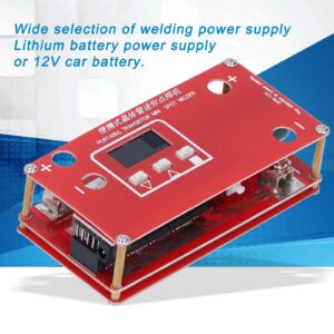 Spot Welder, Portable Transistor Spot Welder with LCD Screen DIY Mini Spot Welder Spot Welding Machine Equipment Handheld Welding Pen Kit for Battery