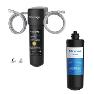 waterdrop 10ua under sink water filter system and maxblue rf10 water filter