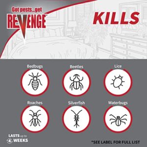 REVENGE Bedbug Killer, 128 oz Ready-to-Use Spray, Long Lasting Odorless Insecticide Formula, Kills on Contact