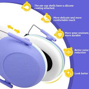 TAKUMO Noise Cancelling Headphones for Kids, Toddlers with Autism Ear Protection Earmuffs, 25dB Noise Reduction for Hearing Sleeping Shooting