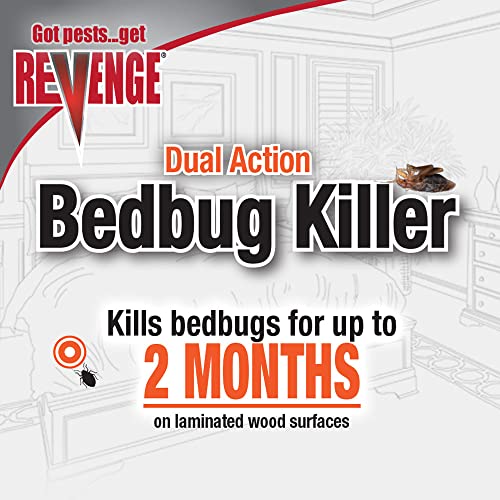 Bonide Revenge Dual Action Bed Bug Killer, 128 oz Ready-to-Use Spray