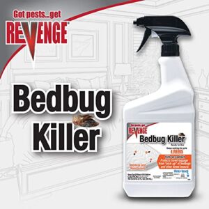 Bonide 4690 Revenge Bed Bug Killer, 1-Qt. Ready To Use - Quantity 1