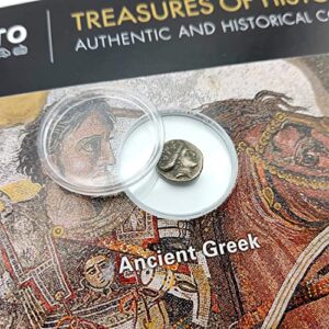 Greek Coin (200 BC) - The Nymphs of Ancient Greece, Certificate of Authenticity Included.