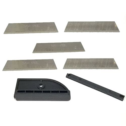 MTP Replacement Handi Multi-Cut (5) 2 1/2" Replacement Blades Rubber Anvil 301 330 37310 37300 Handi-cut Craftsman Ronan Compatible