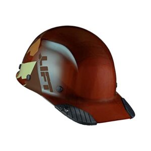 lift safety dax fifty 50 cap style hard hat ratchet suspension desert camo gloss