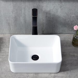 Ufaucet 16x12 Ceramic Vessel Sink