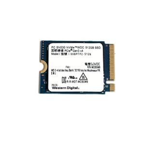 western digital 512gb ssd pc sn530 m.2 2230 30mm pcie gen3 x4 nvme sdbptpz-512g solid state drive for dell hp lenovo laptop desktop ultrabook surface