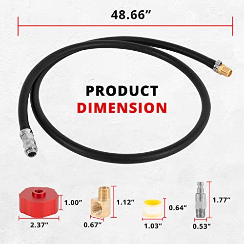 Replacement for HND1.2CS Single System Clam Kit Fit for Honda EU1000i & EU2000i Generators Single System Clam Assembly