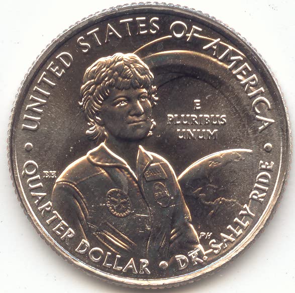 2022 D American Women, Washington Sally Ride Quarter Uncirculated