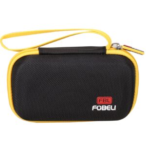 FBLFOBELI Hard Travel Carrying Case for FLUKE 101/106 / 107 Digital Multimeter, EVA Shockproof Protective Cover Storage Bag (Case Only)