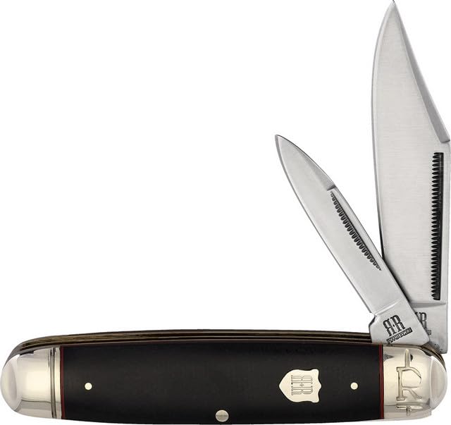 Rough Ryder Cattleman Black Micarta RR2380