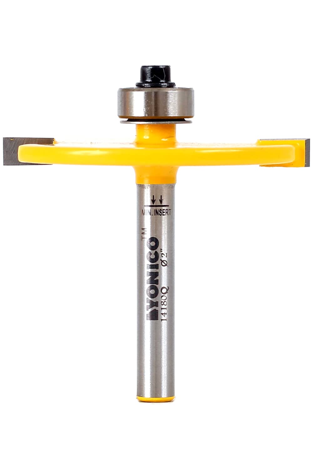 YONICO Slot Cutter Router Bit (3/16" Height - 3/4" Depth - 1/4" Shank)