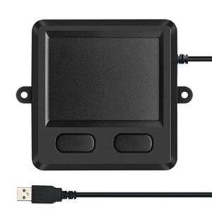 mcsaite wired usb touchpad, portable trackpad fit with professional or industrial use for computer laptop mac notebook