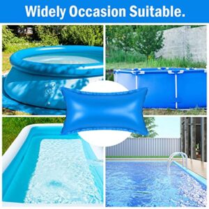 Gonioa 4 x 8 ft Pool Cover Pillow for Above Ground Swimming Pools, Winterize Pool Closing Kit, Extra Thick, Ultra Strong and Cold Resistant 0.4 mm PVC Winter Pillow for Pools, Cord Included